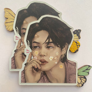 'Jimin Day' Holographic Sticker