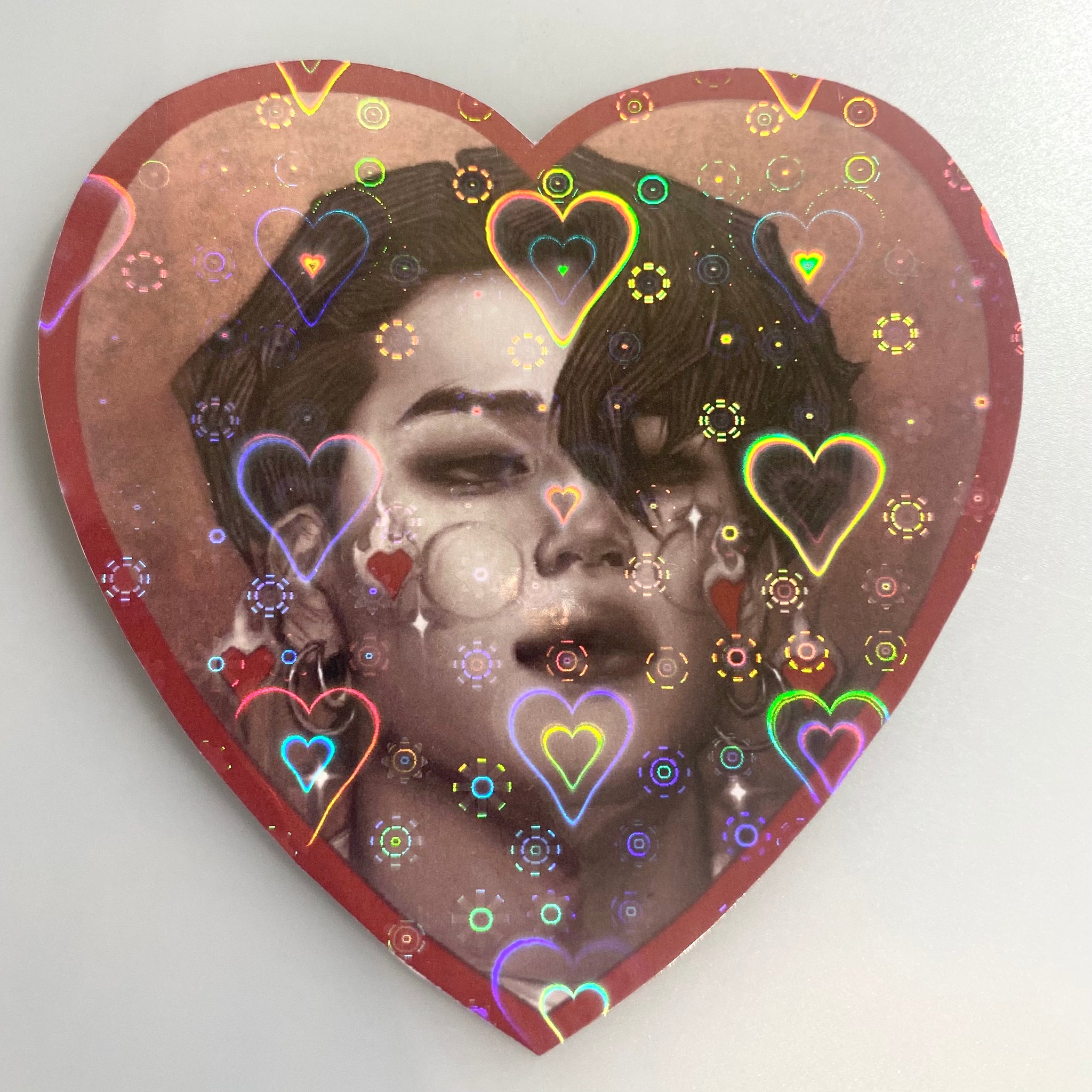Holographic 'Bleeding Heart Jimin' Sticker