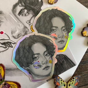 Holographic ‘Creation of Jungkook’ Sticker